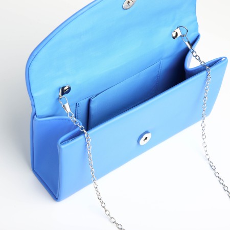 Female bag on a magnet, blue color-4