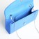 Female bag on a magnet, blue color