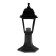 Lamp NTU 04-60-001 Oscar, E27, IP44, 60 watts, transparent glass, black
