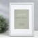Photo frame MDF "Ellis" 21x30 cm, with a pass, silver