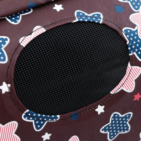 Animal bar bag "Star", size m, 40 x 21 x 27 cm, burgundy-5