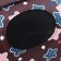 Animal bar bag "Star", size m, 40 x 21 x 27 cm, burgundy