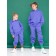 Children's trousers, height 152 cm, purple color