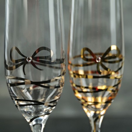 A set of glasses for champagne Viola, 190 ml, 2 pcs.-1