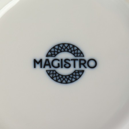 Teapot Porcelain Hot Magistro Mediterana, 900 ml, beige color-7