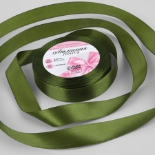 Satin ribbon, 20 mm × 23 ± 1 m, color of herbal No. 113