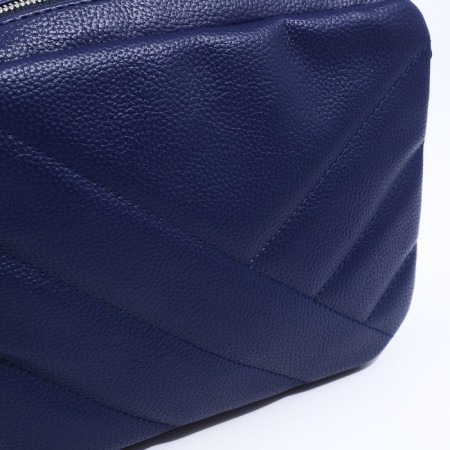 Richet Cross-Boda Bag, external pocket, blue color-3