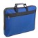 Folder with handles textile A4, 365 x 290 x 30 mm, calligrata, 1Sh41, "office", external/inner pocket, blue