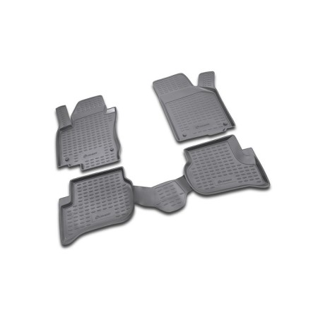 Rugs in the salon VW Golf Plus 12/2004-2016, 4 pcs. (polyurethane)