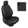 Auto-Cherkhly for Suzuki Vitara II, (40/60), 2015-n, rhombus, eco-leather, set