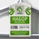 Shoulders - Manzers for clothing Anti -slip Dolyana, 40 × 20 cm, 10 pcs, white color