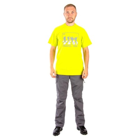 T-shirt Payer Travel Mob, cotton, lime, rr XL-2