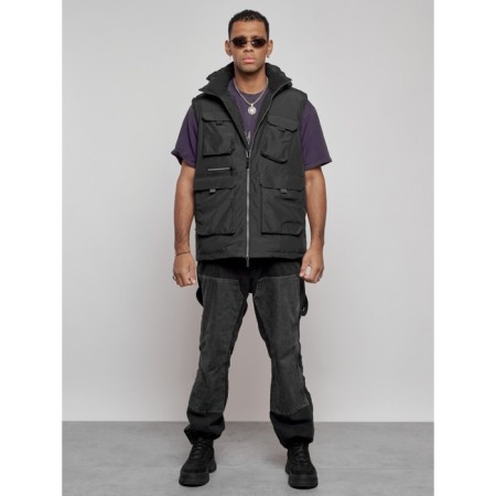 Luy jacket transformer male winter, size 52, black color-6