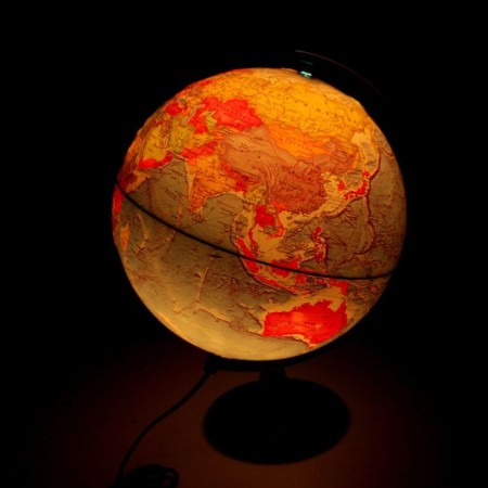 Political relief Globe "Classic Euro", diameter 320 mm, with backlight-1