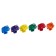 Wax pencils "Dinosaurs", set of 6 colors