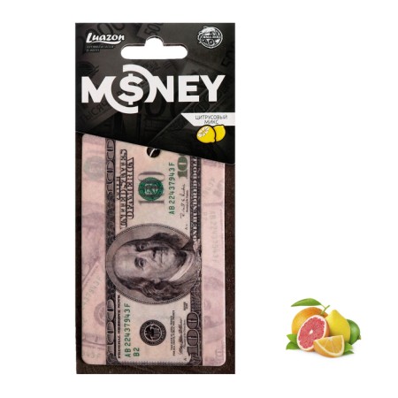 Fragrance in Auto 100 Dollars, aroma: citrus mix