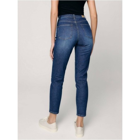 Women's jeans with a high landing CONTE Elegant Relaxed MOM, size S, Sky Blue color-4