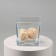 Bernardi-2 8x8x8 cm vase "Cube", 0.25l transparent
