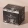 Organizer for storing cotton sticks, with a lid, 9 × 7 × 10 cm, in a cardboard box, the color is transparent
