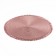 Round napkin for rival cutlery, size 38, dry rose color