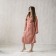 Shifu robe, size m, terracotta color