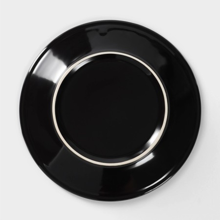 Porcelain plate Verde Notte, D = 24 cm-3