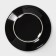 Porcelain plate Verde Notte, D = 24 cm
