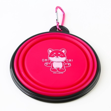 Silicone Yoga, 350 ml, fuchsia, 12.8 x 4.5 cm-7