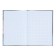 A4 accounting book, 96 sheets in the cell "megapolis", solid cover, offset block