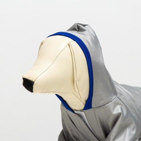 Combineson for animals, without lining, XL (DS 32-34, Osh 32, OG 40-44 cm), gray-3