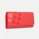 Women's wallet on magnets, red color