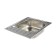 Kitchen sink "Vladiks", cut, with a siphon, 58x48 cm, right, stainless steel 0.6 mm