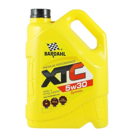 Motor oil Bardahl 5W-30 XTC SN 36313, synthetics, 5 liters