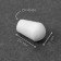 A set of tips for the cord, d = 4 mm, 2 × 1.2 cm, 100 pcs, white color
