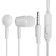 Headphones Exployd Ex-HP-1124, vacuum, microphone, 102 dB, 32 Ohms, 3.5 mm, 1.2 m, white