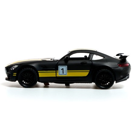 Metal Race machine, 1:32, inertia, light and sound, black color-1