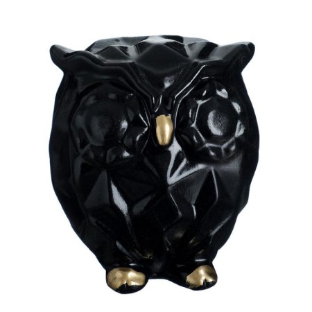 Figure "Owl Origami" Black, 14cm-4