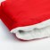Mittens-Mufts on the handle of the stroller, 2 pcs., Red color