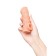 Kokos nozzle is realistic with additional stimulation, TPE, bodily, 15.6 cm, l