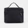 Cosmetic bag with lightning, black color