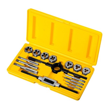 Set of taps and dies Stayer Master, taps 7 pcs, dies 7 pcs, 16 items-1