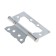 Patch loop "Standard" 2BB CP, 100x75x2.5 mm, color chromium