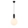 Suspension lamp ST LUCE. SL1220.403.01. Rietta. 1x60 W, E27, 25x25x43 cm, black color