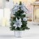 Christmas tree decor "Snow Balls" 20 cm, silver