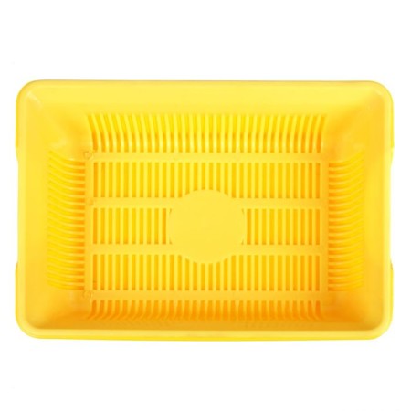 Deep toilet with a mesh of 36 x 25 x 9 cm, yellow-2