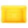 Deep toilet with a mesh of 36 x 25 x 9 cm, yellow