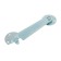 Door cd hook, left, zinc coating