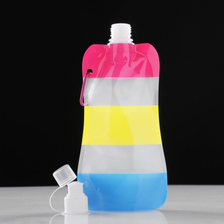 Water flask, 450 ml, Rainbow, 26 x 12 cm, mix-2