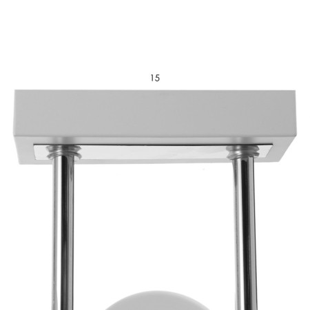 Alatea chandelier 6he27 40W Belo-chromovy 55x43x28 ​​cm Bayerlux-7