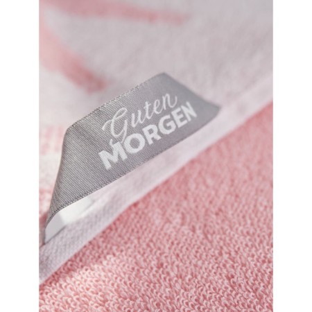 Terry towel unicorn, size 30x50 cm, pink color-2